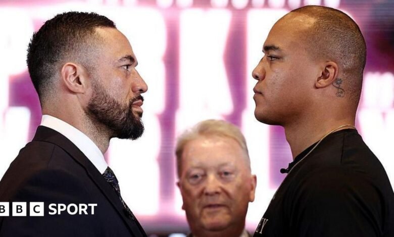 Parker v Wardley: ‘Toda la parte de espera en Oleksandr Usyk’, dijo Joseph Parker antes de la Guerra Fabio Wardley