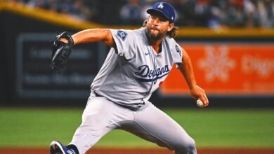 Clayton Kershaw no estará en la lista de las cartas de vida silvestre de los Dodgers