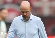 Eriik Ten Hag se convirtió en Eriik durante diez semanas después de Bayer Leverkusen Chase.