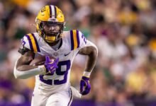Lesión de Caden Durham: el principal RB (tobillo) de LSU ‘sospecha’ de enfrentamiento en 13 Ole Miss, según el informe