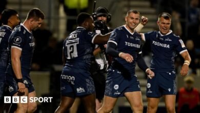 Prem: Venta 27-10 Gloucester – Sharks ‘domina la segunda mitad para abrir la temporada.