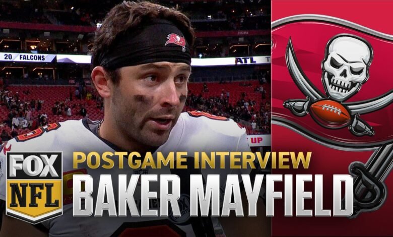 Baker Mayfield sobre la victoria de Buccaneers contra la sensación de 1-0 de Falcons-A sintiéndose bien ‘| NFL en Fox Baker Mayfield sobre la victoria de Buccaneers contra la sensación de 1-0 de Falcons-A sintiéndose bien ‘| NFL en Fox