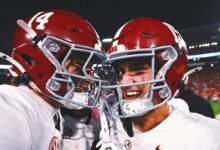 Alabama molesta a Georgia, las manos bulldogs su primera pérdida en casa en 6 años