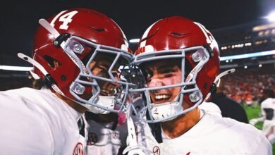 Alabama molesta a Georgia, las manos bulldogs su primera pérdida en casa en 6 años
