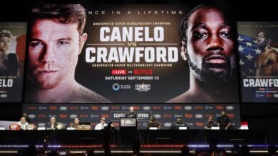 Proflaykings Sportsbook promoción para Canelo vs Crawford: apuesta $ 5, reciba $ 200 inmediatamente en la batalla