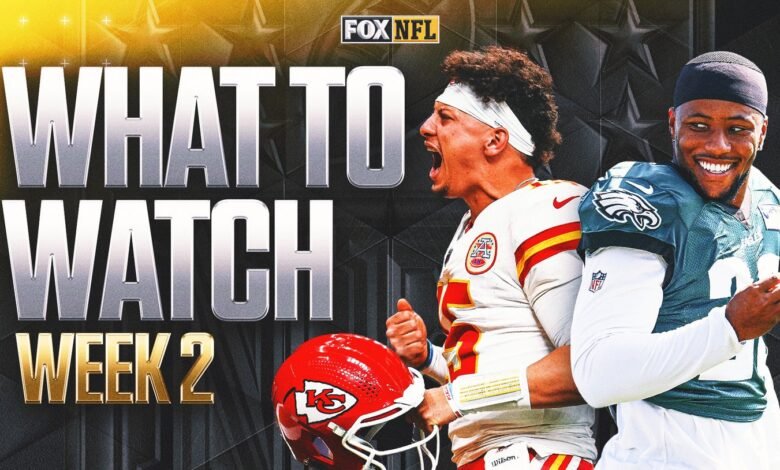Ver antes de la semana 2 de la NFL Ver antes de la semana 2 de la NFL