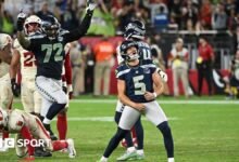 NFL: Seattle Seahawks 23-20 Cardenal Arizona