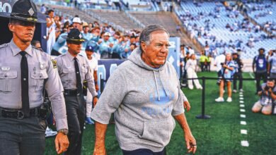 Los puntajes de Carolina del Norte en la apertura de Drive vs. TCU en el debut universitario de Bill Belichick