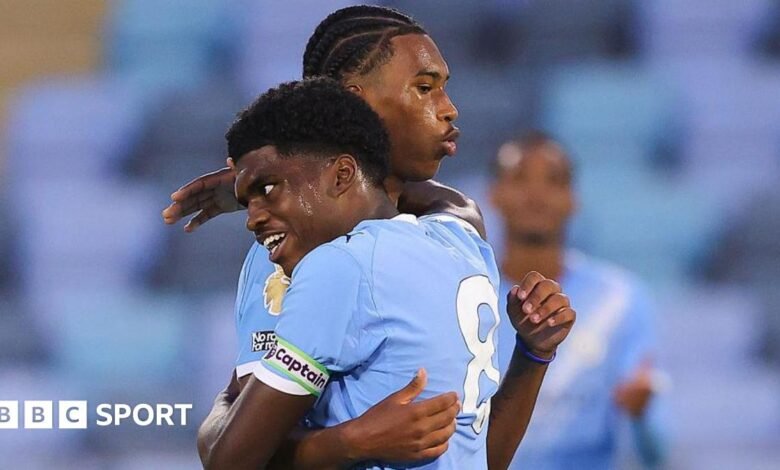 Huddersfield 0-2 Man City: Heskey Brothers se lanzó