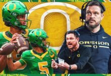 Dante Moore es el maestro de la ofensiva de Oregon, y su nueva identidad audaz