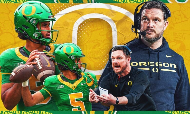 Dante Moore es el maestro de la ofensiva de Oregon, y su nueva identidad audaz