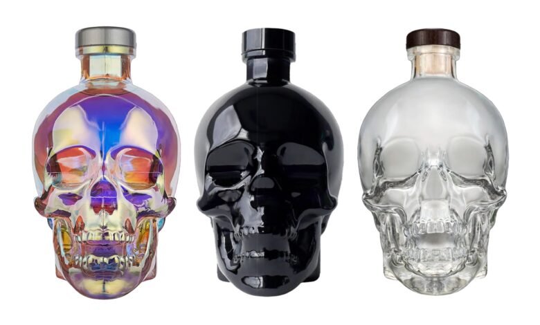 Suministros informados del Grupo de Cristal de Jefe de Vodka