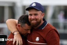 Ryder Cup 2025: Rory McIlroy y Shane Lowry Silent New York Crowd para llevar a Europa a la victoria