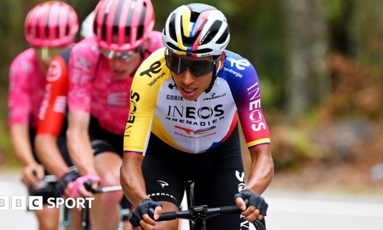 Vuelta A Espana: Egan Bernal ganó después del período 16 de acortado debido a las protestas palestinas Vuelta A Espana: Egan Bernal ganó después del período 16 de acortado debido a las protestas palestinas