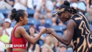 Resultados abiertos US Open 2025: Venus Williams y Leam