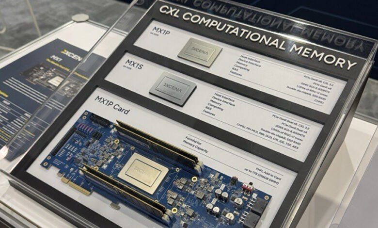 La memoria computacional MX1 de Xcena combina miles de núcleos RISC-V con CXL 3.2 y Tiering SSD