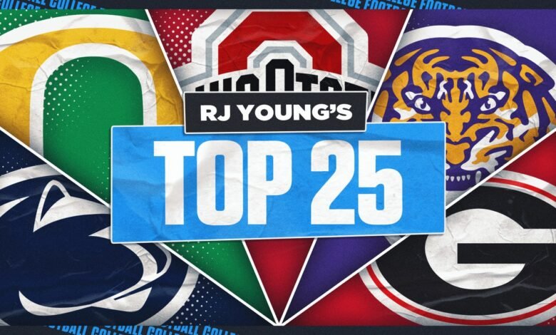Rankings de fútbol de la Universidad 2025: Ole Miss, Alabama Soar; LSU lo