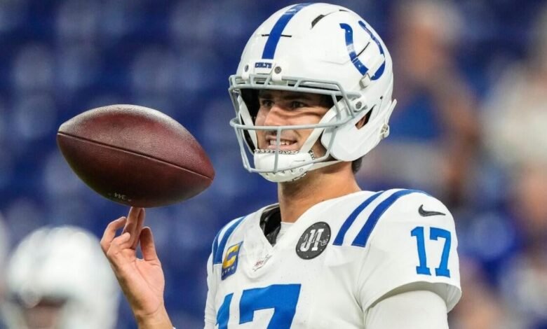 ¿Pueden los agentes de los jugadores contratados de 2025 ver a Daniel Jones pueden convertirse en QB por un valor de $ 30 millones a continuación?