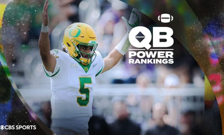 Power QB Football College: Indiana, Fernandoza de Dante Moore, Dante Moore de Oregon