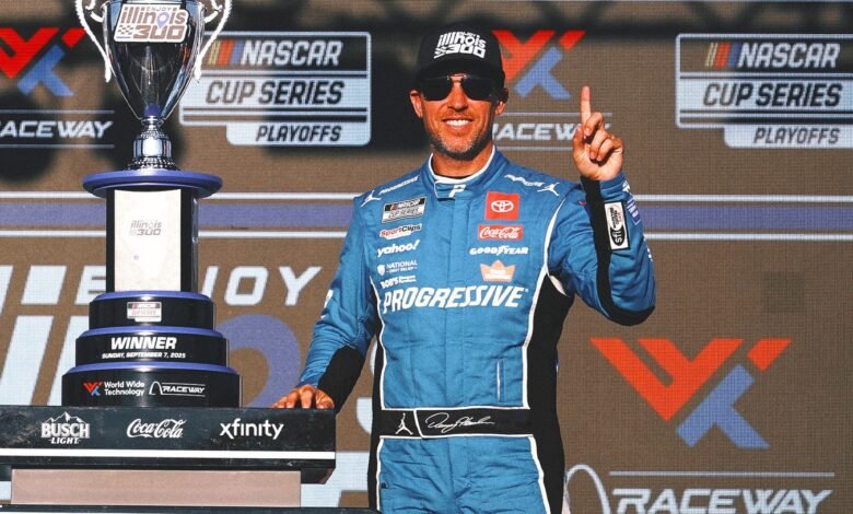 ¿Por qué la victoria de la puerta de Denny Hamlin puede ser el título de difícil de atrapar?