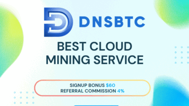 Las plataformas de minería DNSBTC y en la nube son una manera perfecta de ganar de las criptomonedas