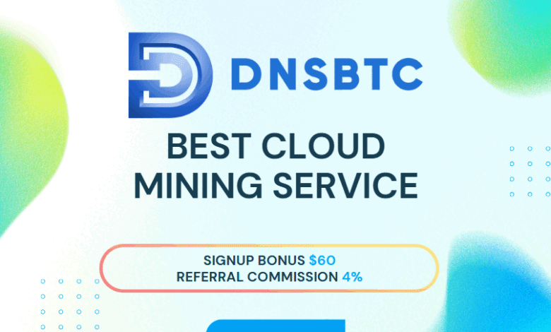 Las plataformas de minería DNSBTC y en la nube son una manera perfecta de ganar de las criptomonedas