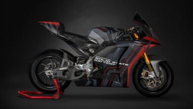 Ducati v21l El modelo inicial de la motocicleta eléctrica