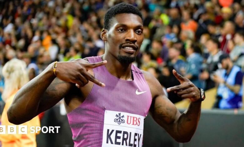 Juegos mejorados: el velocista de EE. UU. Fred Kerley se convierte en un atleta de primera pista para unirse a un evento controvertido