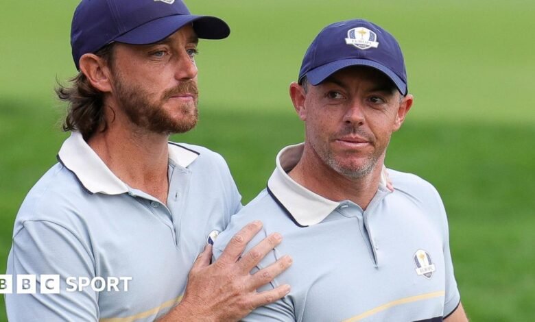 Rider Cup: Europa tuvo un éxito en los Estados Unidos después de comenzar rápidamente en Bethpage. Rider Cup: Europa tuvo un éxito en los Estados Unidos después de comenzar rápidamente en Bethpage.