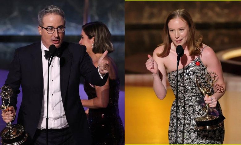 ¿Por qué se censuró el discurso de John Oliver y Hannah Lawyander en Amy 2025?