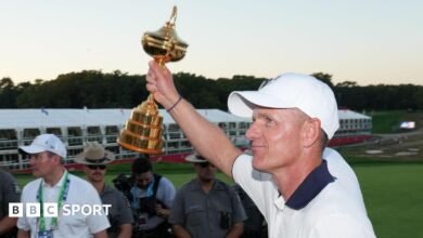 Ryder Cup 2025: el capitán europeo Luke Donald no excluye dos años