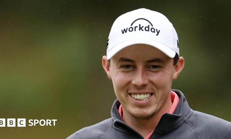 Matt Fitzpatrick ayuda por ‘Bola robada’ en el primer Campeonato BMW PGA.