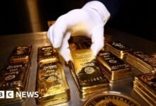 Los precios del oro son muy altos, mientras que los inversores buscan seguridad.