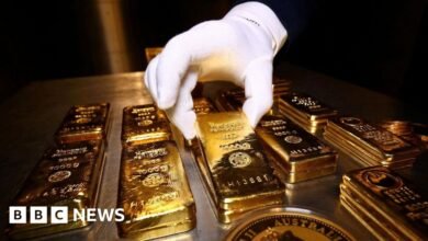 Los precios del oro son muy altos, mientras que los inversores buscan seguridad.