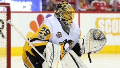 El portero retirado Marc-André Fleury regresando a Penguins en PTO para un juego de pretemporada ceremonial