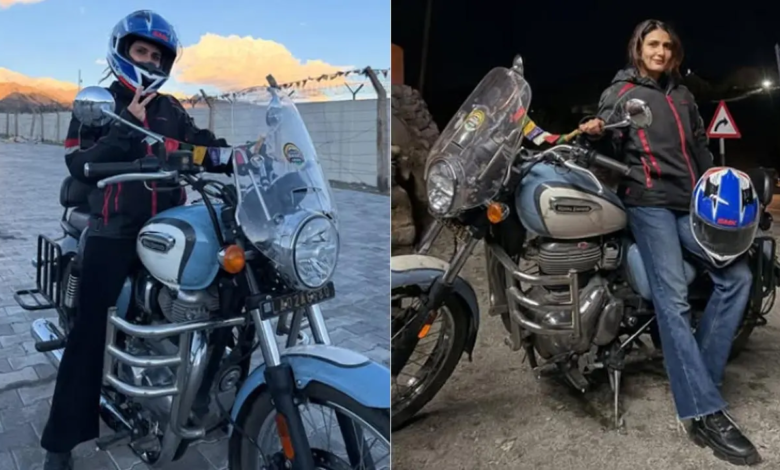 Fátima Sana Shaykh regresa a una bicicleta después de la época, llámalo "Estrago"