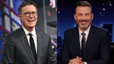 Stephen Calbert y Jimmy Kimmel continúan sus profundos bromos nocturnos, y no puedo tener suficiente