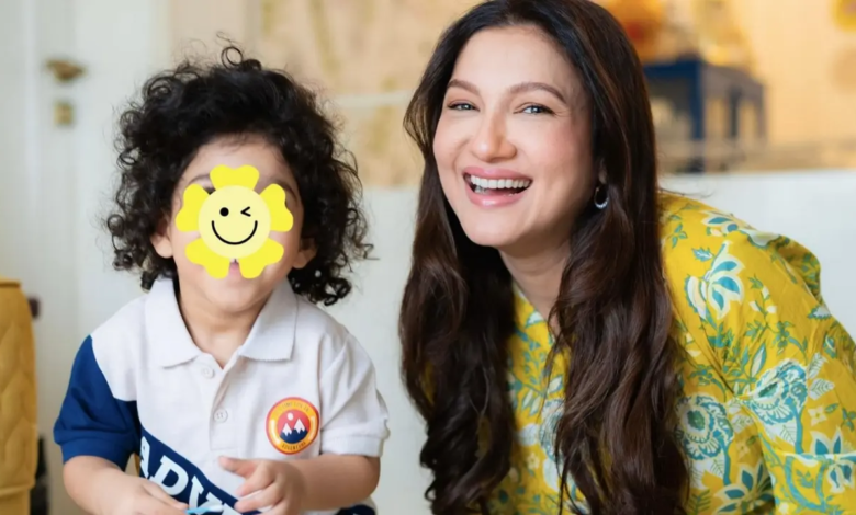 El hijo de Gauhar Khan, Jehan, presenta a su hermano menor Farwan, vea la elección