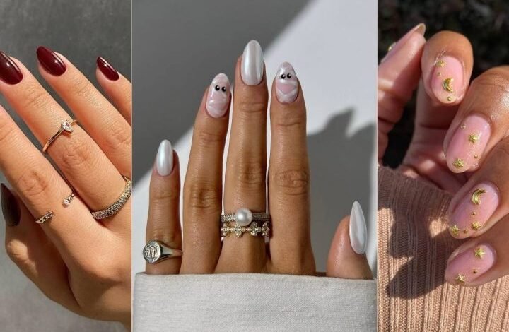 Las mejores uñas de Halloween nerviosas y elegantes para 2025
