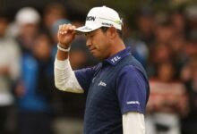 Hideki Matsuyama es el campeonato PGA BMW frente a las estrellas de la Copa Ryder.