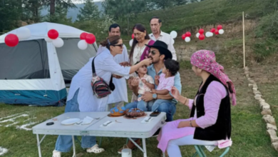 Rubina Dilike compartió las fotos de la celebración única del cumpleaños de la fantasía shukla