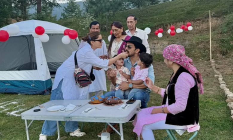 Rubina Dilike compartió las fotos de la celebración única del cumpleaños de la fantasía shukla