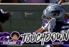 Dylan Edwards se rompió en el trote de 75 yardas TD para expandir el liderazgo de Kansas en UCF