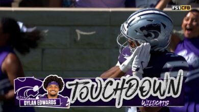 Dylan Edwards se rompió en el trote de 75 yardas TD para expandir el liderazgo de Kansas en UCF