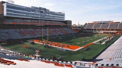 Illinois Football House, ahora ‘Gis Memorial Stadium’ después de una donación de $ 100 millones.
