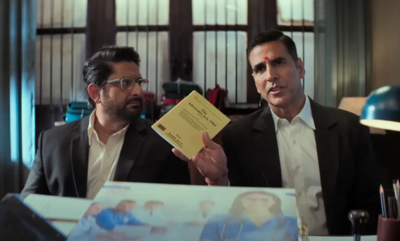 Jolly LLB 3 Trailers: Akshay Kumar vs. Arshad Warsi colisionó con una sala de audiencias sonriente Jolly LLB 3 Trailers: Akshay Kumar vs. Arshad Warsi colisionó con una sala de audiencias sonriente