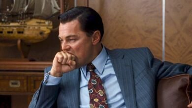 Leonardo DiCaprio dice que ‘los niños pequeños’ están viendo el lobo muy clasificado de Wall Street y su historia me sacude