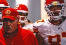 Travis Kelce reduce las conversaciones estresantes con Andy Reid después de la tercera semana