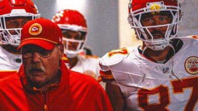 Travis Kelce reduce las conversaciones estresantes con Andy Reid después de la tercera semana