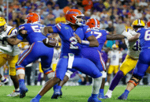 Seis paquetes de opciones de fútbol universitario, predichos: Florida en comparación con LSU, Notre Dame vs. Texas A&M en el centro de atención